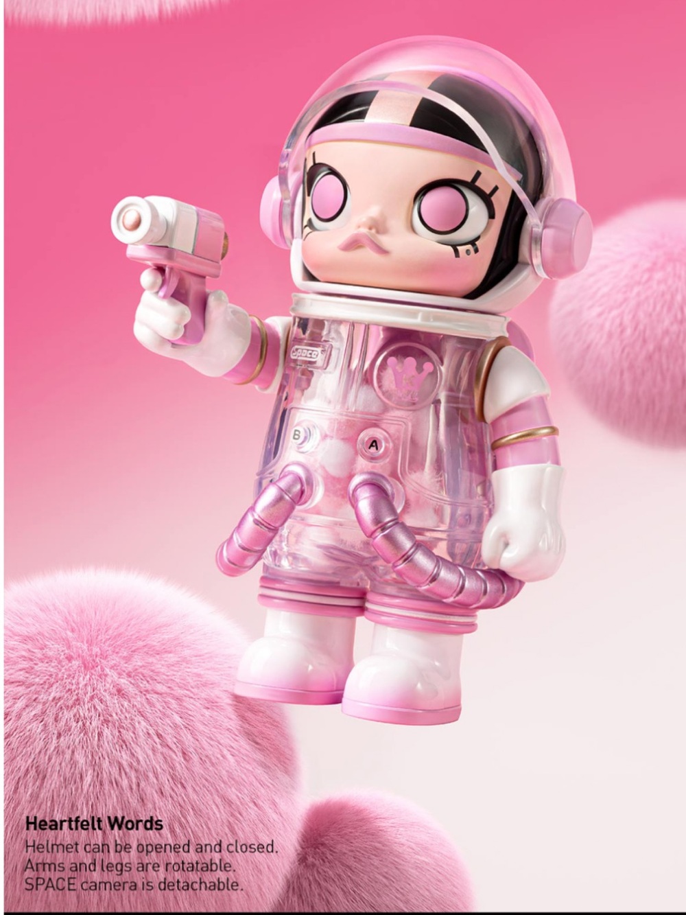 POP MART Mega Space Molly 100% Series 3 - Heartfelt Words NWT